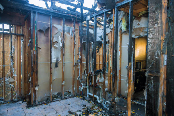 Professional Smoke Damage Restoration technician working in Windsor Mill, MD